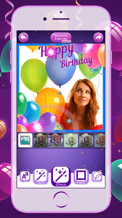 Happy B-day Frames & Stickers