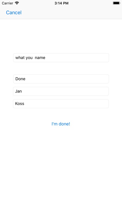 Question and answer flashcard