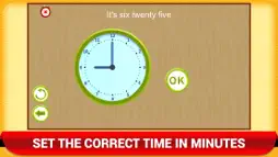Math Telling Time Clock Game screenshot 3