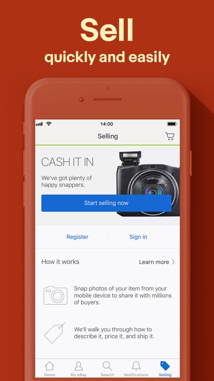 Buy, sell, and save with eBay