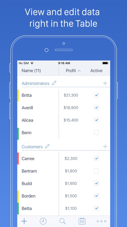 Top Contacts - Contact Manager