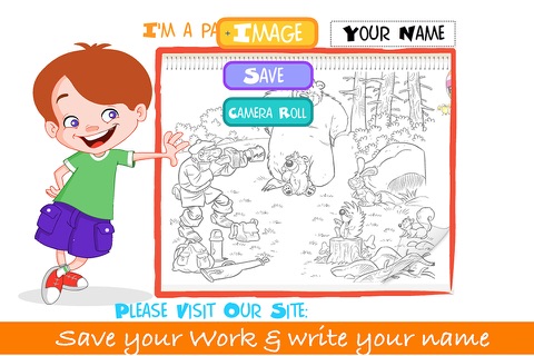 KIDS COLORING & PAINTING screenshot 4