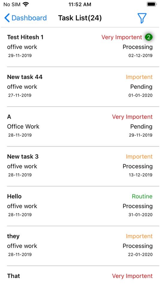 #4. Work Manager - WM (iOS) 由: SHYAMINFOTECH SOFTWARES PRIVATE LIMITED