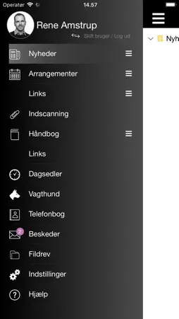 Skyhost Intranet screenshot 1