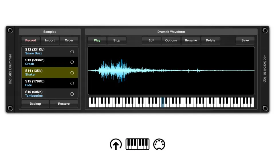 DigiStix Drummer AUv3 Plugin iPhone Ekran Görüntüsü 8