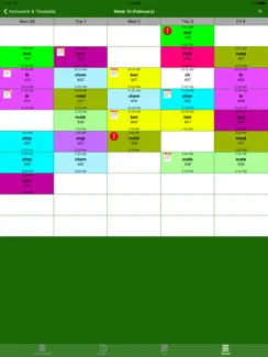HomeWork & Timetable App iPad image 2