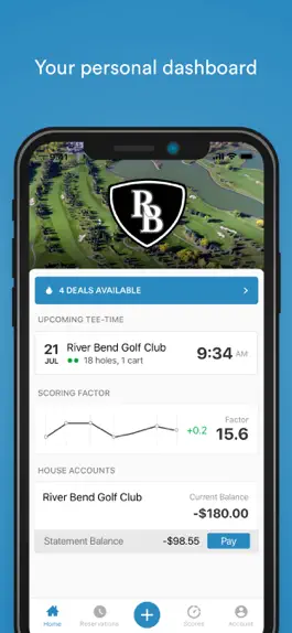 Game screenshot River Bend Golf Club apk