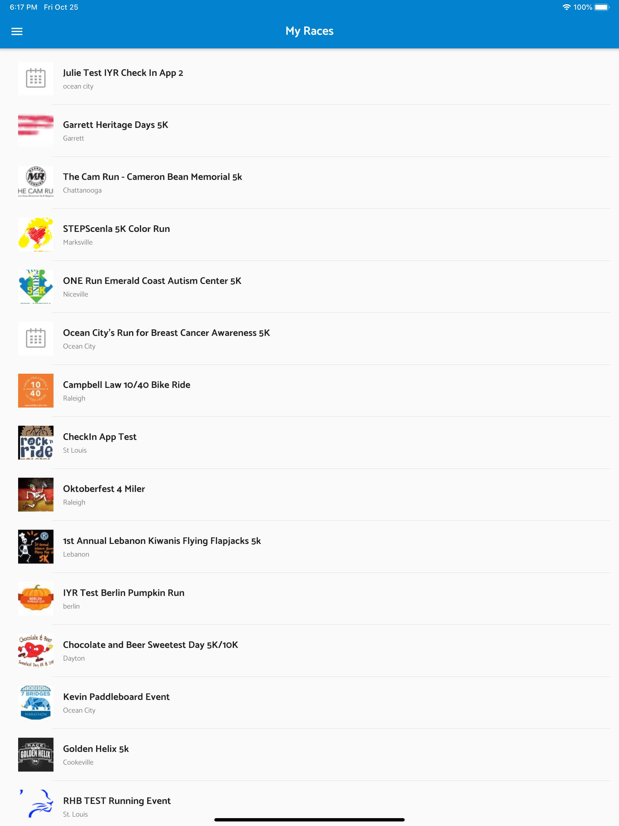IYR CheckIn App