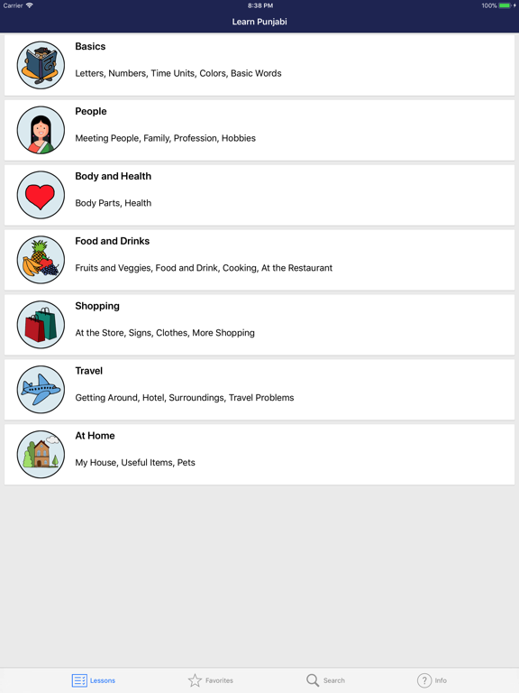 Screenshot #4 pour Learn Punjabi