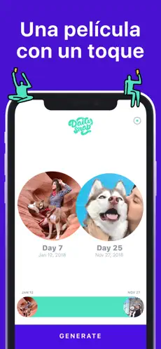 Captura 2 Daily Snap: 1 Sec Video Diary iphone