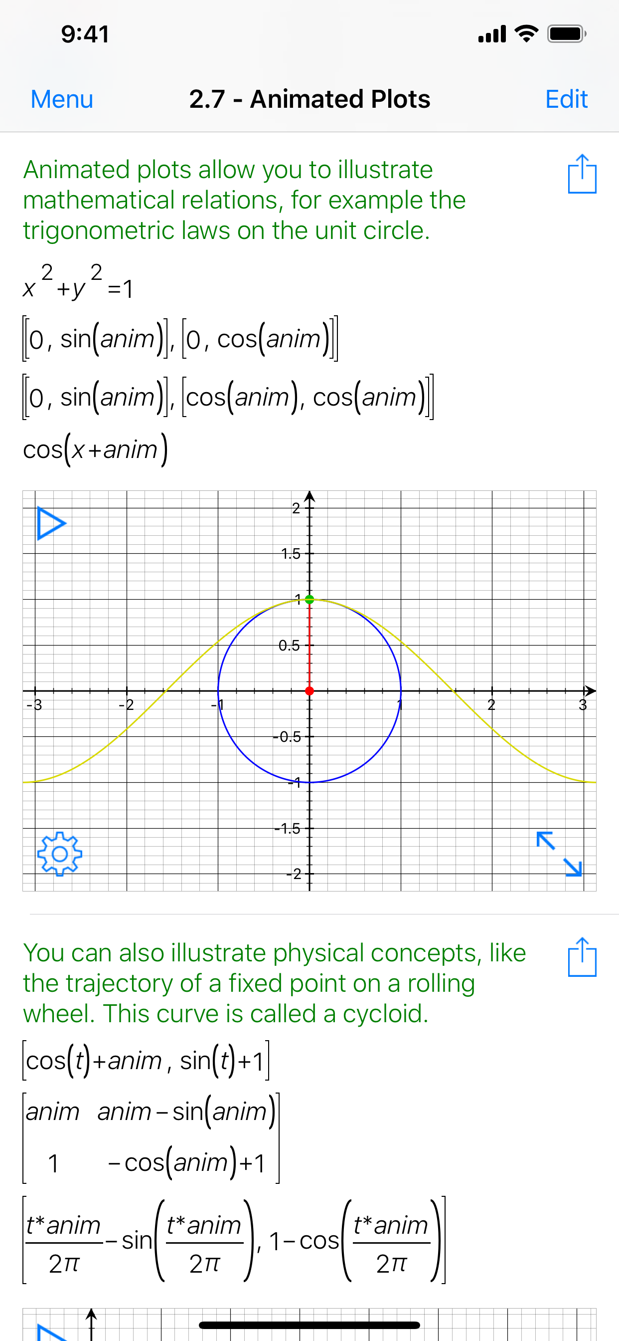 Mathematics with PocketCAS Pro