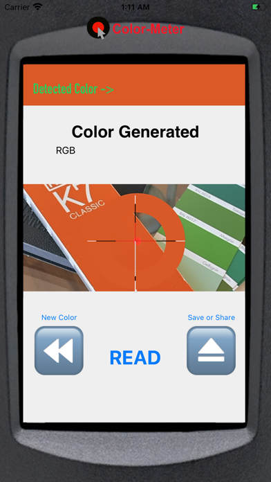 Color_Meter iPhone screenshot