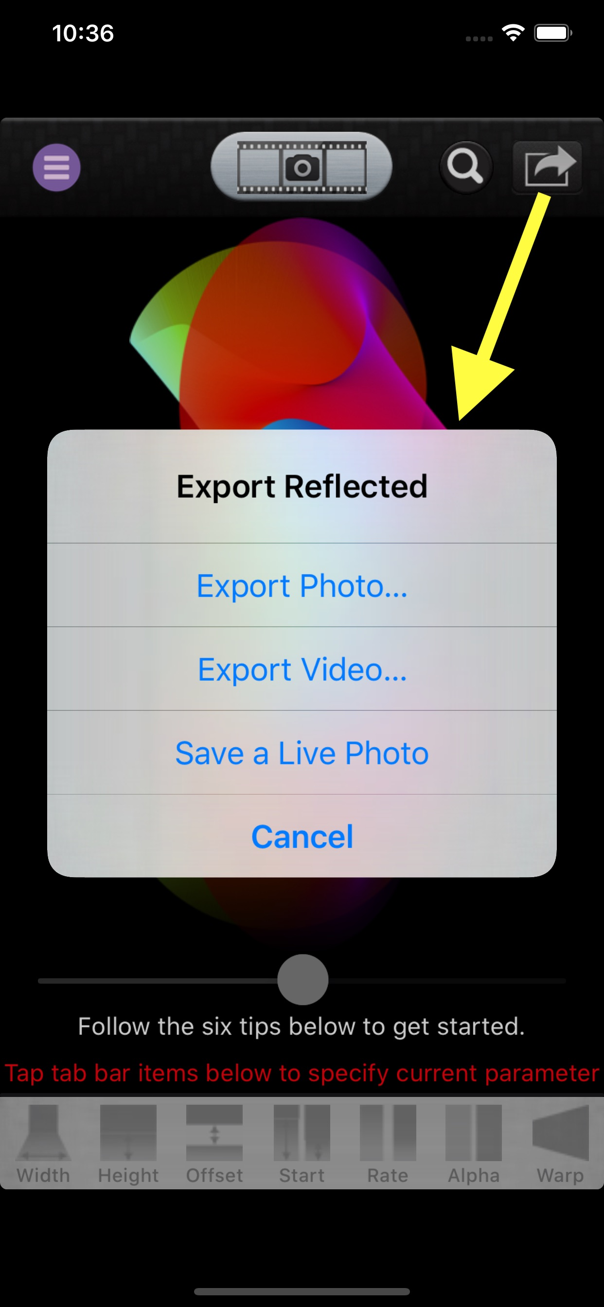 Photo Reflect - Video too!