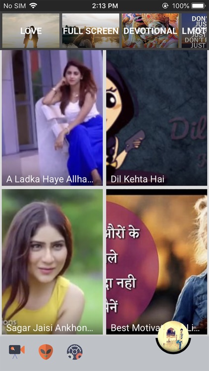 Sharing it - Video and Status