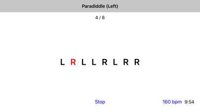 Screenshot #1 pour Ten Minutes Practice – Drums