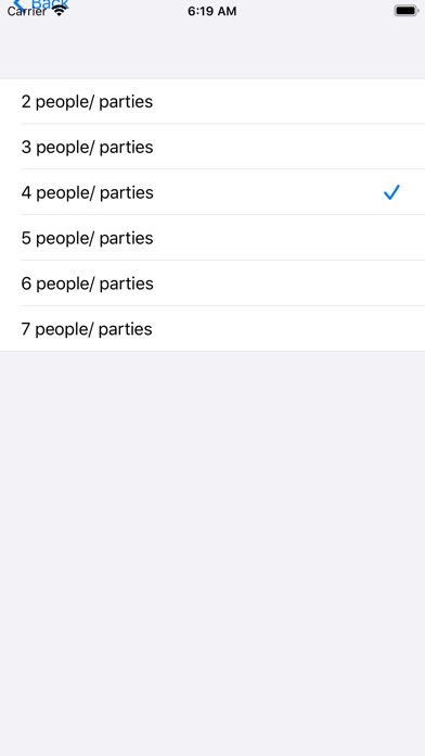 Screenshot #2 pour KX BillSplit