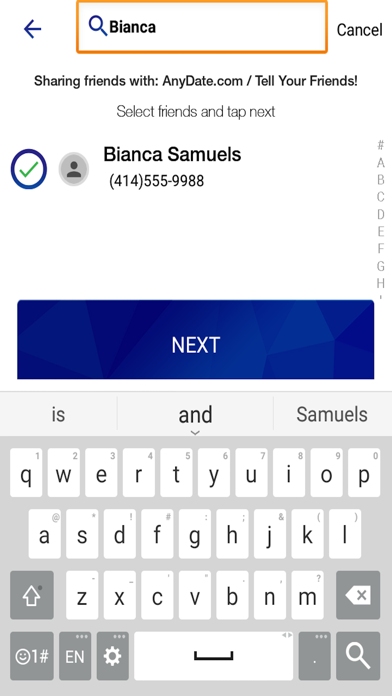 Screenshot #3 pour ShareSomeFriends