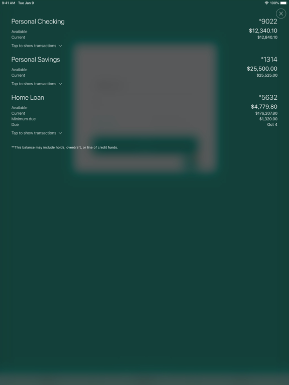 Screenshot #4 pour East Wisconsin Savings Bank