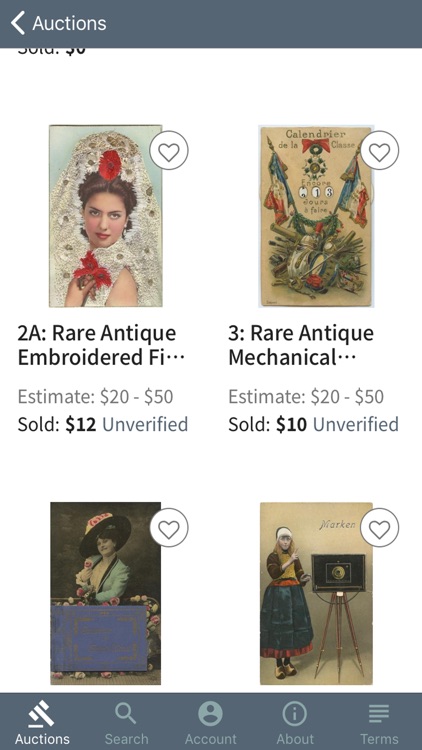 Artelisted Live Bidding