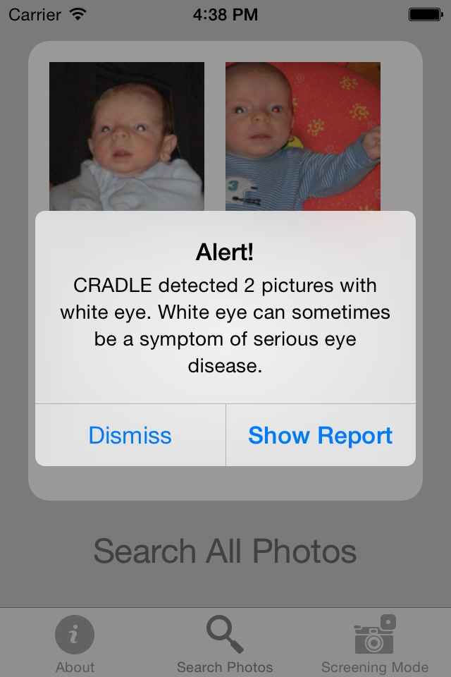 CRADLE White Eye Detector screenshot 3