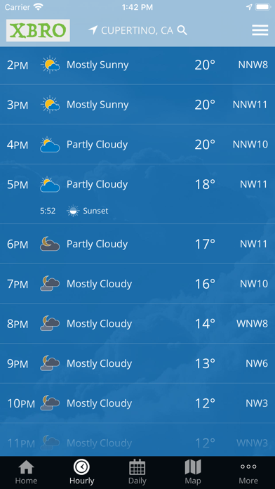 XBRO Weather Screenshot 1 - AppWisp.com XBRO Weather Screenshot 1 - AppWisp.com