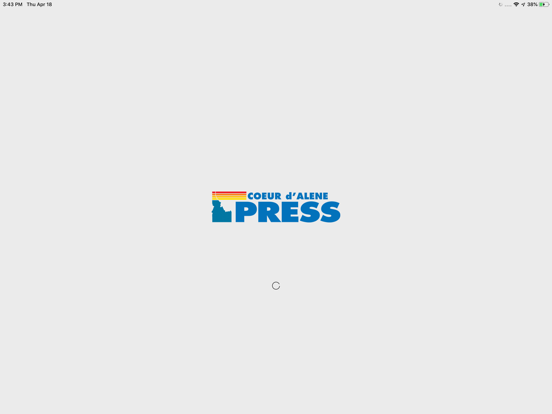 Coeur d'Alene Press iPad screenshot 8 - News app