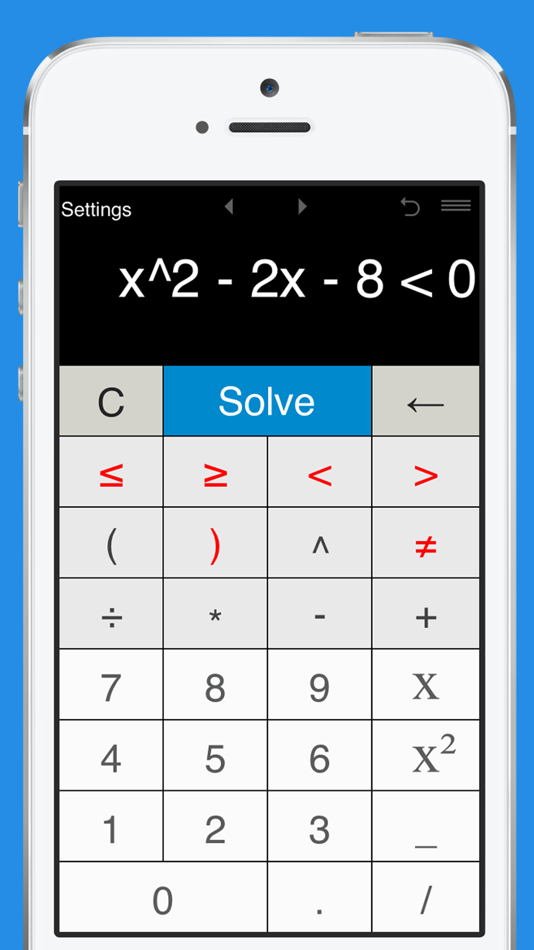 Inequality Calculator - 2.1.5 - (iOS)