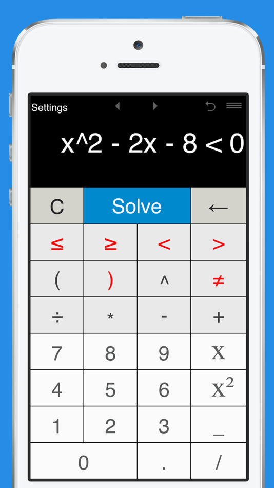 #1. Inequality Calculator (iOS) By: Intemodino Group s.r.o.