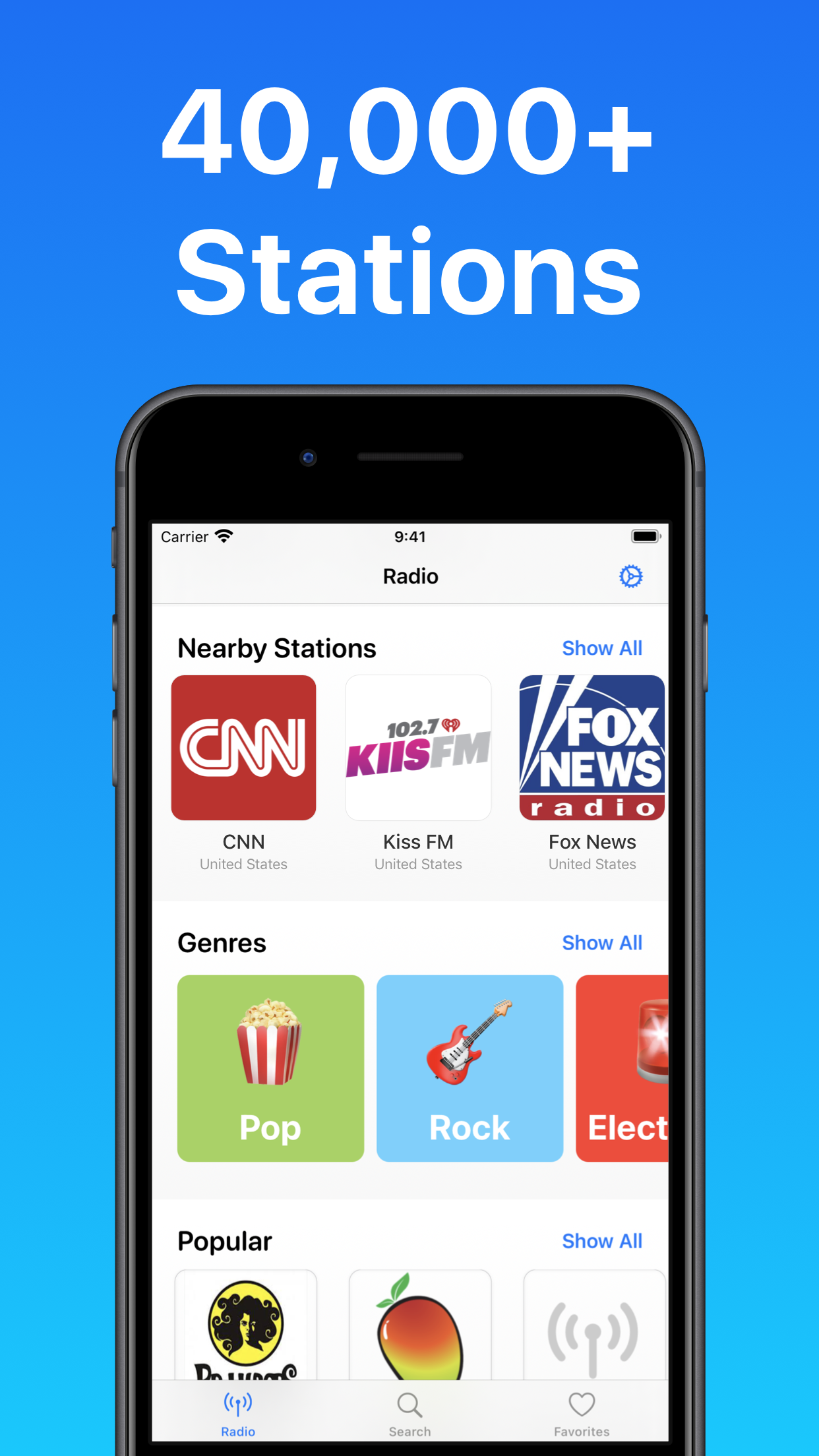 FM Radio App