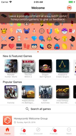 Game screenshot Honeycomb for Gamers - LFG mod apk