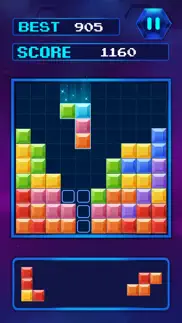 fun block brick puzzle iphone screenshot 1