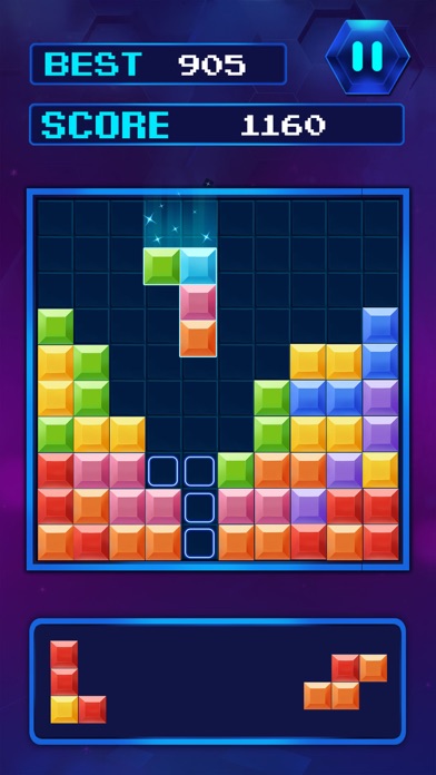 Screenshot #1 pour Amusement Block Puzzle Brique