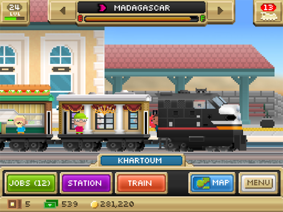Pocket Trains: Railroad Tycoon iPad app afbeelding 5