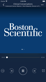 New BSC Podcast App screenshot
