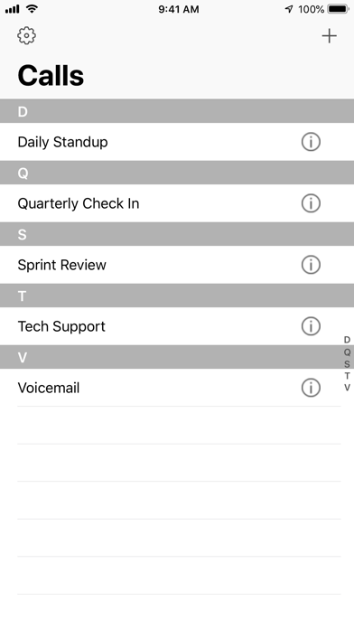 Screenshot #1 for CallSaver: Conference Dialer