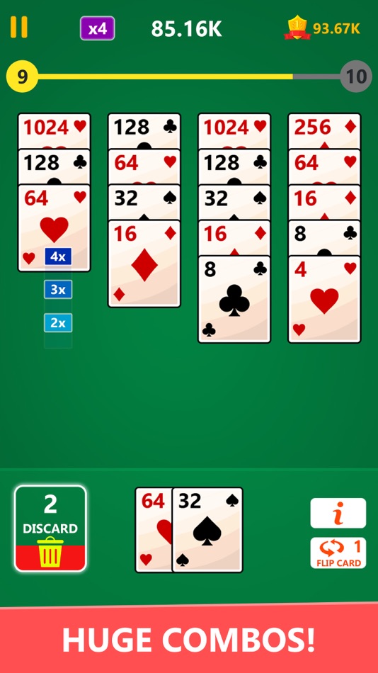 #4. 2048 Solitaire Card Game (iOS) 由: Mrudul Babariya