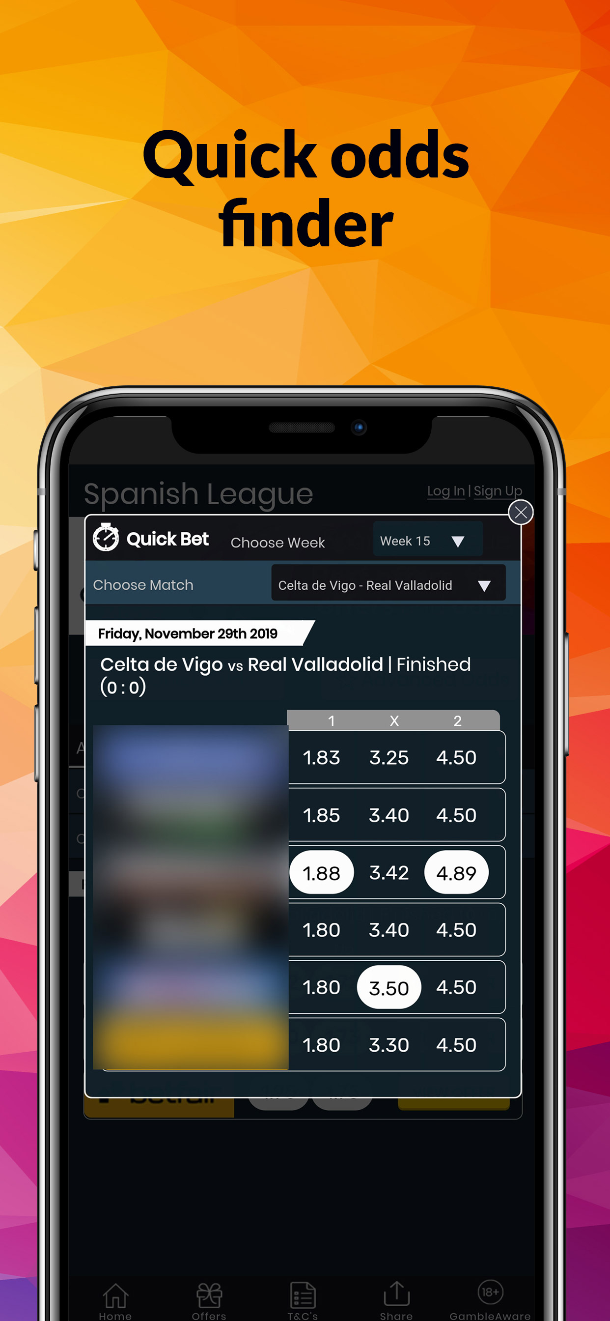 Spanish Football Odds Magic
