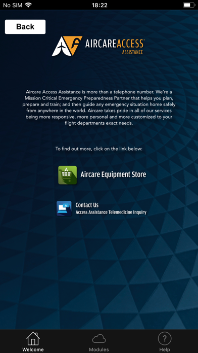 Aircare International Screenshot