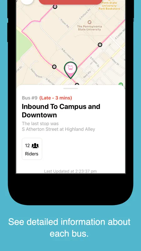 myStop Mobile screenshot 4 of 5
