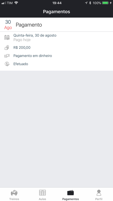 Treino e Saúde - Sua academia Screenshot