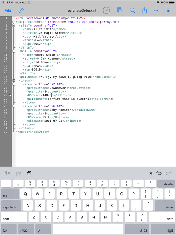 Screenshot #4 pour XmlPad