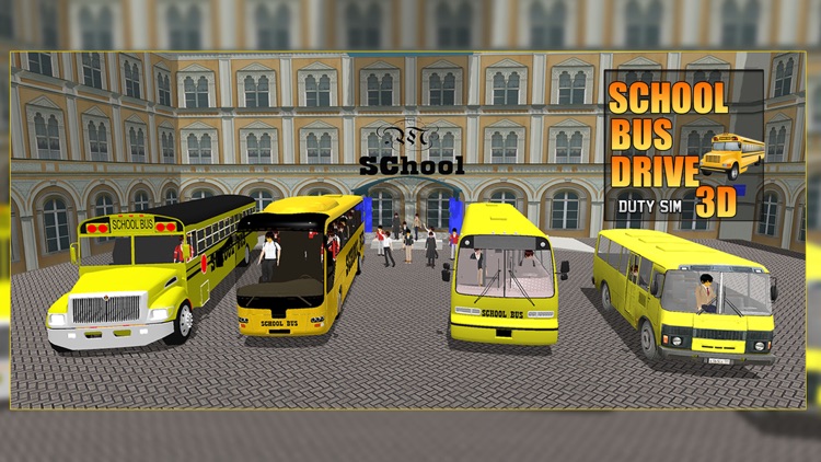 Schoolbus Driver Duty Sim 3d
