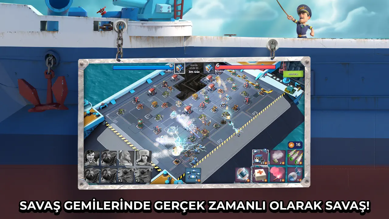 Boom Beach iPhone Ekran Görüntüsü 6