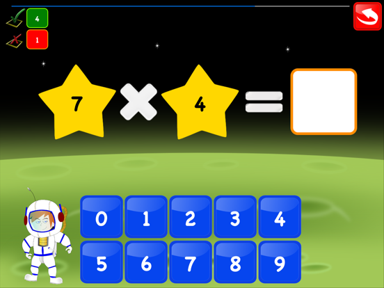 Multiplication Game Math Lite iPad screenshot
