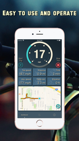Bike dashboard screenshot
