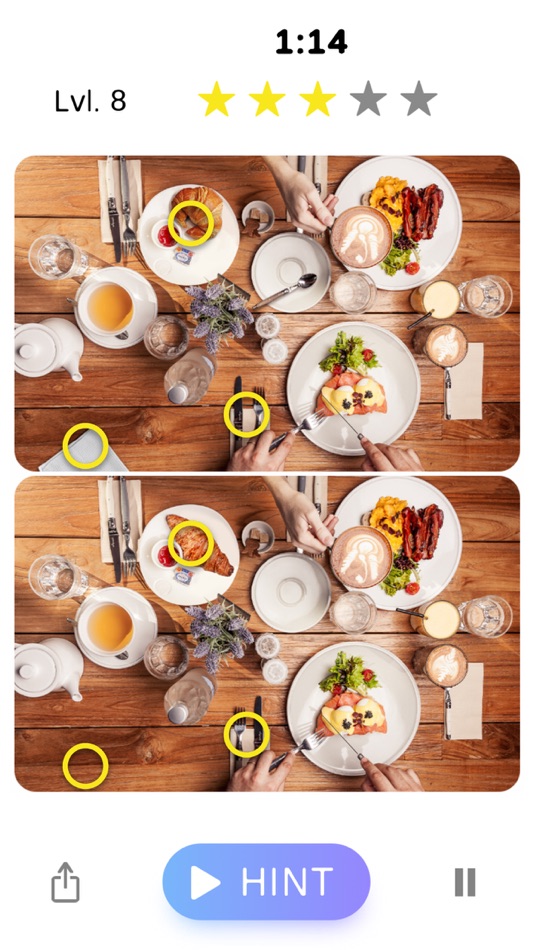 #1. Spot the Difference: Find 5 (iOS) 由: Azur Interactive Games Limited