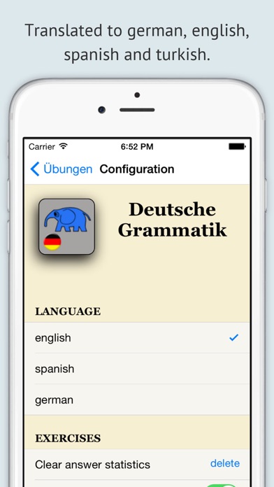 Deutsche Grammatik PRO Screenshot