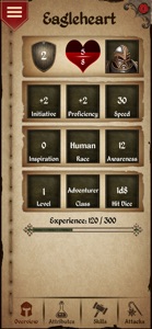 Character Sheet screenshot #2 for iPhone
