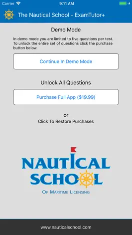 Game screenshot The Nautical School ExamTutor+ mod apk
