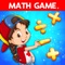 Math Master is free kids game for learning mathematics